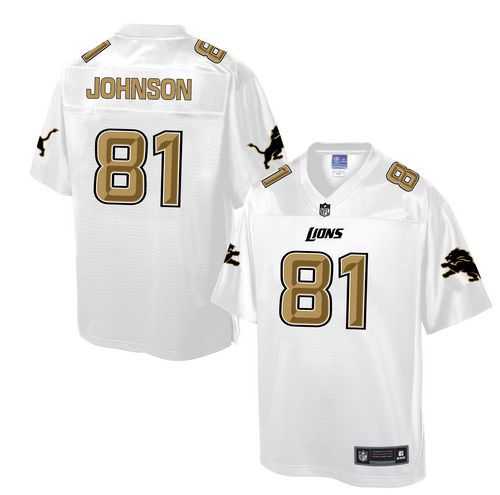 Nike Lions #81 Calvin Johnson White Men's NFL Pro Line Fashion Game Jersey Nike Lions #81 Calvin Johnson White Men's NFL Pro Line Fashion Game Jersey