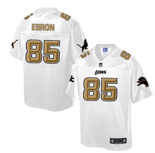 Nike Lions #85 Eric Ebron White Men's NFL Pro Line Fashion Game Jersey Nike Lions #85 Eric Ebron White Men's NFL Pro Line Fashion Game Jersey