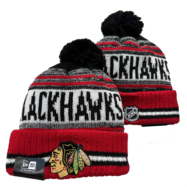 Chicago Blackhawks 2024 Knit Hats 001 1