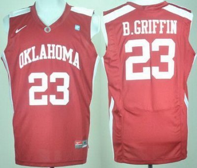 NCAA High School Oklahoma Sooners 23# Blake Griffin Red College Basketball Jerseys