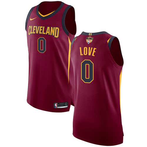 Nike Cavaliers #0 Kevin Love Red The Finals Patch NBA Authentic Icon Edition Jersey Nike Cavaliers #0 Kevin Love Red The Finals Patch NBA Authentic Icon Edition Jersey
