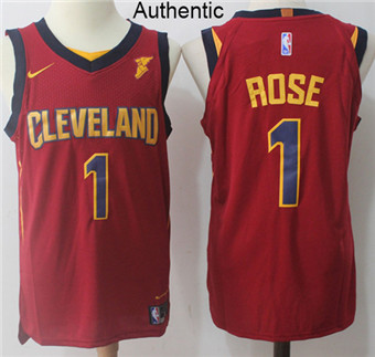 Nike Cavaliers #1 Derrick Rose Red NBA Authentic Icon Edition Jersey Nike Cavaliers #1 Derrick Rose Red NBA Authentic Icon Edition Jersey