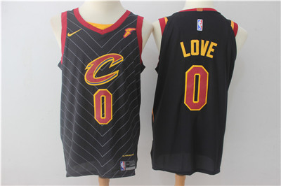 Nike Cavaliers #0 Kevin Love Black Stitched NBA Swingman Jersey