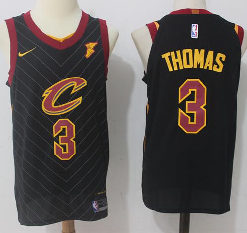 Nike Cavaliers #3 Isaiah Thomas Black Stitched NBA Swingman Jersey Nike Cavaliers #3 Isaiah Thomas Black Stitched NBA Swingman Jersey