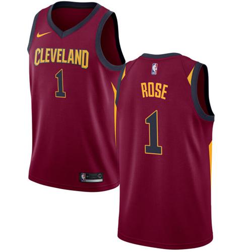 Nike Cavaliers #1 Derrick Rose Red Stitched NBA Swingman Jersey Nike Cavaliers #1 Derrick Rose Red Stitched NBA Swingman Jersey