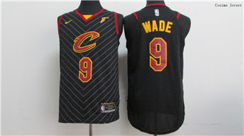 Nike Cavaliers #9 Dwyane Wade Black Stitched NBA Jersey Nike Cavaliers #9 Dwyane Wade Black Stitched NBA Jersey