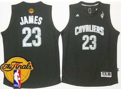 Cavaliers #23 LeBron James Black Diamond Fashion The Finals Patch Stitched NBA Jersey Cavaliers #23 LeBron James Black Diamond Fashion The Finals Patch Stitched NBA Jersey