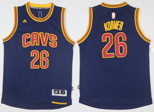 Cavaliers #26 Kyle Korver Navy Blue Stitched NBA Jersey Cavaliers #26 Kyle Korver Navy Blue Stitched NBA Jersey