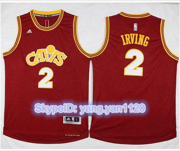 Cleveland Cavaliers #2 Kyrie Irving Red CAVS Stitched NBA Jersey Cleveland Cavaliers #2 Kyrie Irving Red CAVS Stitched NBA Jersey