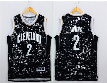 Cleveland Cavaliers #2 Kyrie Irving Black City Light Stitched NBA Jersey Cleveland Cavaliers #2 Kyrie Irving Black City Light Stitched NBA Jersey