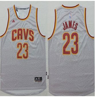 Cleveland Cavaliers #23 LeBron James Grey Fashion Stitched NBA Jersey Cleveland Cavaliers #23 LeBron James Grey Fashion Stitched NBA Jersey