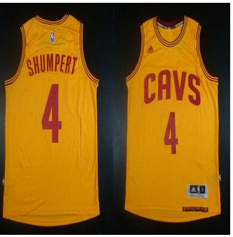 Revolution 30 Cleveland Cavaliers #4 Iman Shumpert Gold Stitched NBA Jersey Revolution 30 Cleveland Cavaliers #4 Iman Shumpert Gold Stitched NBA Jersey
