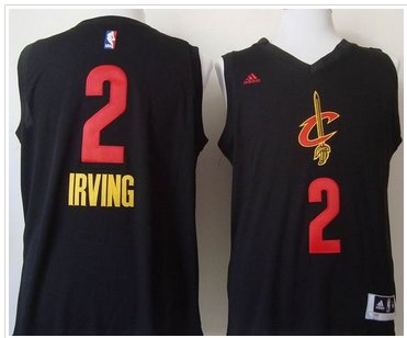 Cleveland Cavaliers #2 Kyrie Irving Black New Fashion Stitched NBA Jersey Cleveland Cavaliers #2 Kyrie Irving Black New Fashion Stitched NBA Jersey