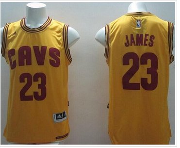 Revolution 30 Cleveland Cavaliers #23 LeBron James Yellow Alternate Stitched NBA Jersey Revolution 30 Cleveland Cavaliers #23 LeBron James Yellow Alternate Stitched NBA Jersey
