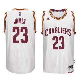 Revolution 30 Cleveland Cavaliers #23 LeBron James White Home NBA Jersey Revolution 30 Cleveland Cavaliers #23 LeBron James White Home NBA Jersey