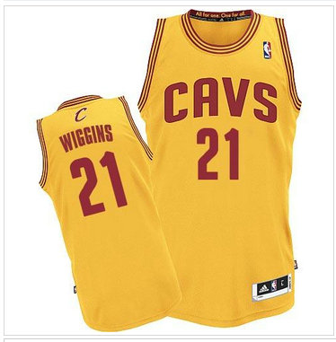 Revolution 30 Cleveland Cavaliers #21 Andrew Wiggins Yellow Alternate Stitched NBA Jersey Revolution 30 Cleveland Cavaliers #21 Andrew Wiggins Yellow Alternate Stitched NBA Jersey