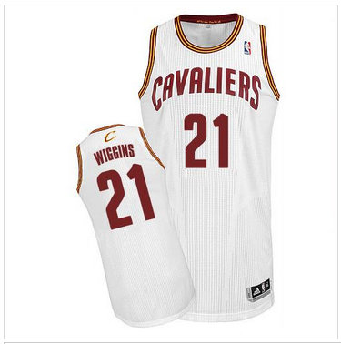 Revolution 30 Cleveland Cavaliers #21 Andrew Wiggins White Home Stitched NBA Jersey Revolution 30 Cleveland Cavaliers #21 Andrew Wiggins White Home Stitched NBA Jersey