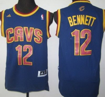 Cleveland Cavaliers 12 Anthony Bennett Blue Revolution 30 Swingman NBA Jerseys Cleveland Cavaliers 12 Anthony Bennett Blue Revolution 30 Swingman NBA Jerseys