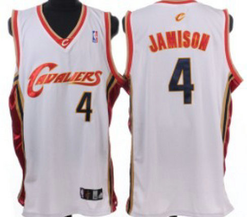 Cleveland Cavaliers #4 Jamison White Jersey Cleveland Cavaliers #4 Jamison White Jersey