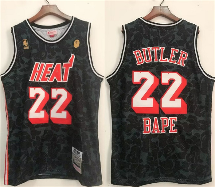 Men's Miami Heat #22 Jimmy Butler Black Stitched Jersey Men's Miami Heat #22 Jimmy Butler Black Stitched Jersey