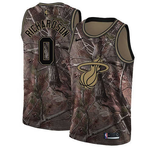 Nike Heat #0 Josh Richardson Camo NBA Swingman Realtree Collection Jersey