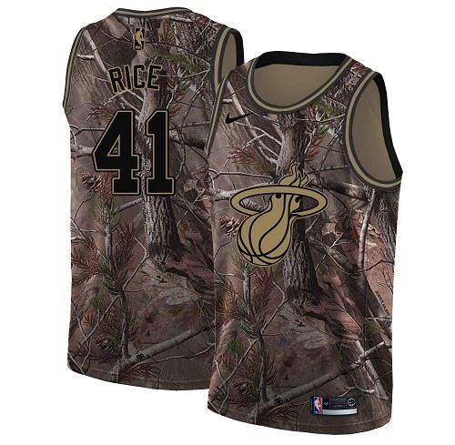Nike Heat #41 Glen Rice Camo NBA Swingman Realtree Collection Jersey