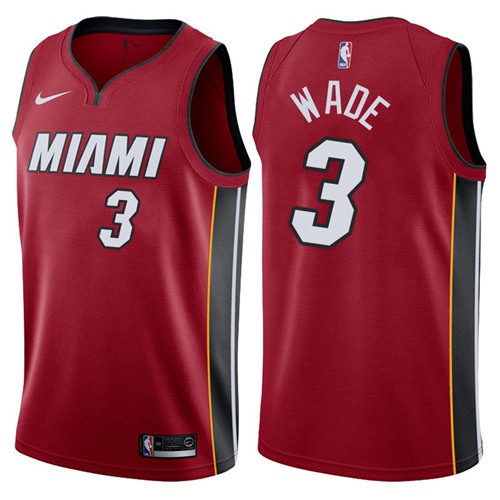 Nike Heat #3 Dwyane Wade Red NBA Swingman Statement Edition Jersey Nike Heat #3 Dwyane Wade Red NBA Swingman Statement Edition Jersey