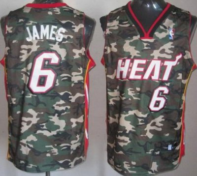 Miami Heat 6 LeBron James Camo Revolution 30 Swingman NBA Jerseys Miami Heat 6 LeBron James Camo Revolution 30 Swingman NBA Jerseys