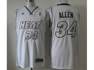 miami heat #34 allen white(revolution 30 swingman)(number silver) miami heat #34 allen white(revolution 30 swingman)(number silver)