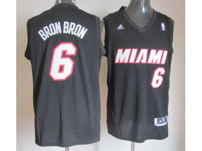 nba miami heat #6 bronbron black(bronbron)(swingman 30 revolution) nba miami heat #6 bronbron black(bronbron)(swingman 30 revolution)