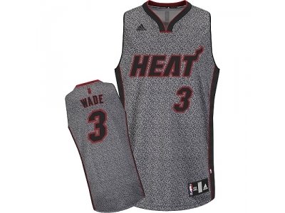 nba miami heat #3 wade grey(static fashion swingman) nba miami heat #3 wade grey(static fashion swingman)