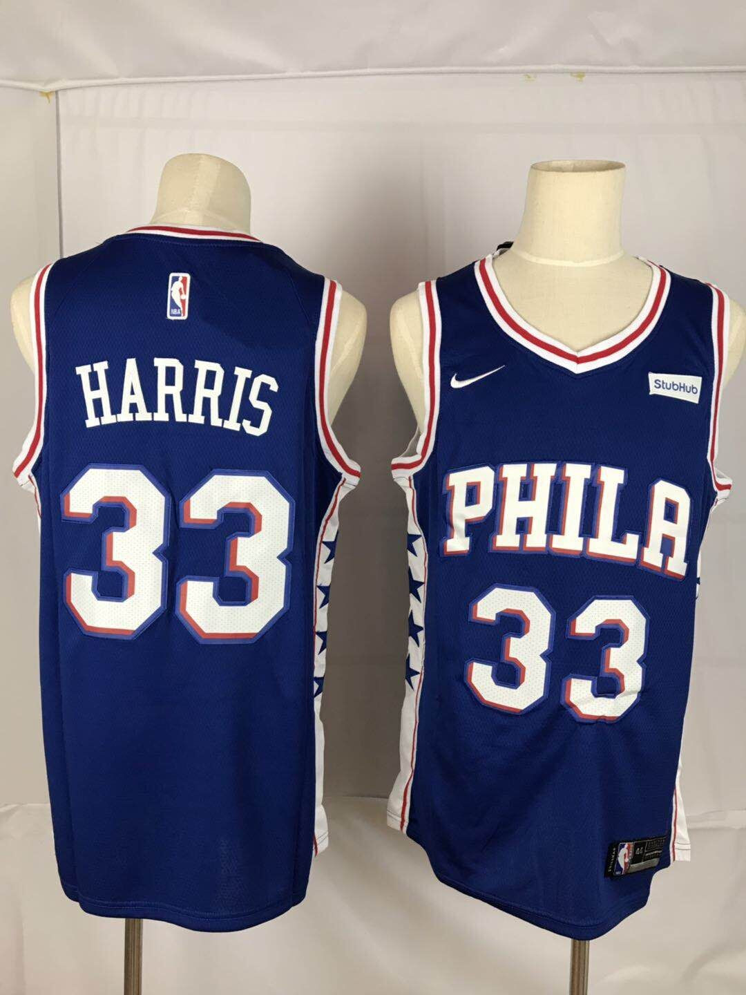 76ers 33 Tobias Harris Blue Nike Throwback Swingman Jersey 76ers 33 Tobias Harris Blue Nike Throwback Swingman Jersey