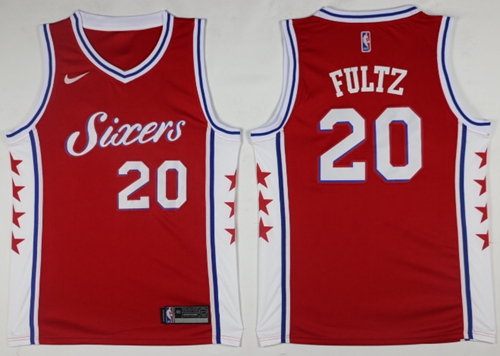Nike 76ers #20 Markelle Fultz Red Statement Edition NBA Swingman Jersey Nike 76ers #20 Markelle Fultz Red Statement Edition NBA Swingman Jersey