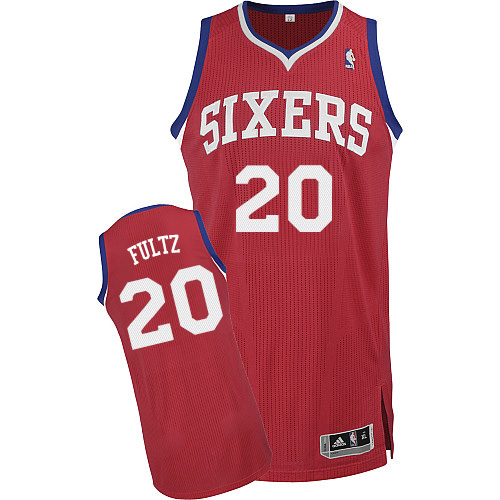 76ers #20 Markelle Fultz Red Stitched NBA Jersey 76ers #20 Markelle Fultz Red Stitched NBA Jersey