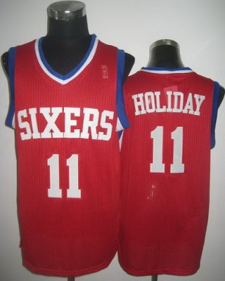 Philadelphia 76ers 11 Jrue Holiday Red Revolution 30 NBA Jerseys Philadelphia 76ers 11 Jrue Holiday Red Revolution 30 NBA Jerseys