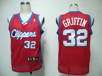 Los Angeles Clippers 32# Griffin Red