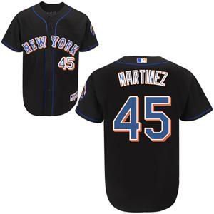 New York Mets 45 Pedro Martinez black