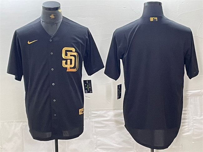 Men's San Diego Padres Blank Black Cool Base Stitched Baseball Jersey 4 Men's San Diego Padres Blank Black Cool Base Stitched Baseball Jersey 4