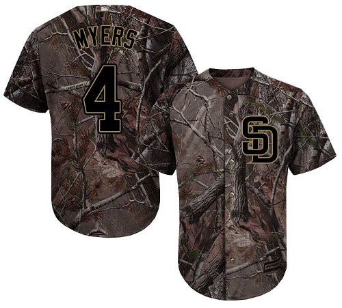 Padres #4 Wil Myers Camo Realtree Collection Cool Base Stitched Baseball Jersey Padres #4 Wil Myers Camo Realtree Collection Cool Base Stitched Baseball Jersey
