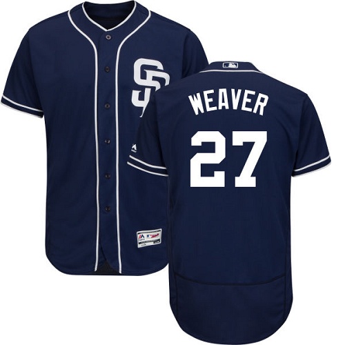 Padres #27 Jered Weaver Navy Blue Flexbase Authentic Collection Stitched MLB Jersey Padres #27 Jered Weaver Navy Blue Flexbase Authentic Collection Stitched MLB Jersey