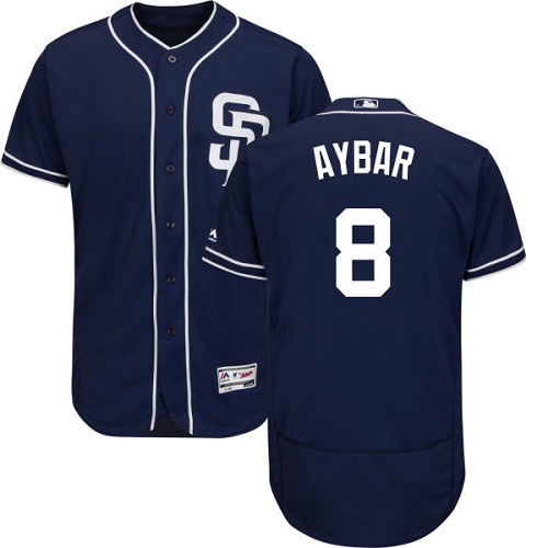Padres #8 Erick Aybar Navy Blue Flexbase Authentic Collection Stitched MLB Jersey Padres #8 Erick Aybar Navy Blue Flexbase Authentic Collection Stitched MLB Jersey