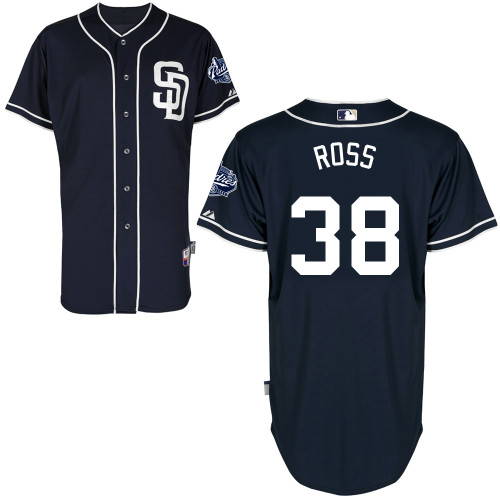 San Diego Padres #38Tyson Ross Authentic Personalized Alternate Blue Jersey San Diego Padres #38Tyson Ross Authentic Personalized Alternate Blue Jersey