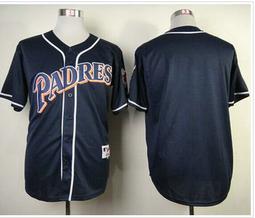 San Diego Padres Blank Navy Blue 1998 Turn Back The Clock Baseball Jersey San Diego Padres Blank Navy Blue 1998 Turn Back The Clock Baseball Jersey