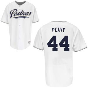 San Diego Padres 44 Jake Peavy Home white San Diego Padres 44 Jake Peavy Home white