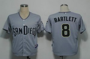 san diego padres 8 bartlett grey cool base san diego padres 8 bartlett grey cool base