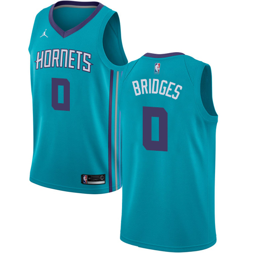 Nike Hornets #0 Miles Bridges Teal NBA Jordan Swingman Icon Edition Jersey Nike Hornets #0 Miles Bridges Teal NBA Jordan Swingman Icon Edition Jersey