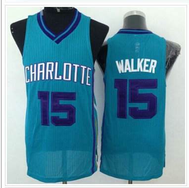Revolution 30 Charlotte Hornets #15 Kemba Walker Light Blue Stitched NBA Jersey Revolution 30 Charlotte Hornets #15 Kemba Walker Light Blue Stitched NBA Jersey