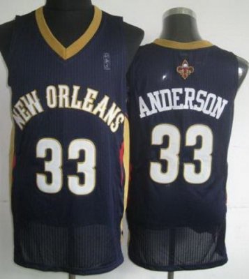 Charlotte Hornets 33 Ryan Anderson Blue Revolution 30 NBA Jerseys