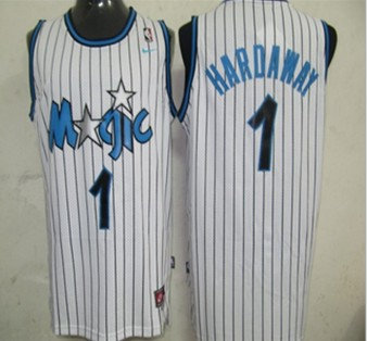 NBA Jersey Orlando Maglc 1 Hardaway WHITE（Swingmin