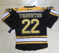 nhl jerseys boston bruins #22 thornton black